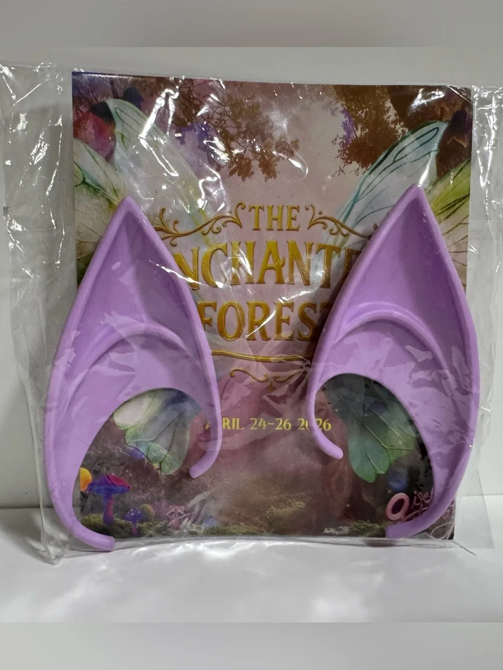 Lavender Fairy Elf Ears Costume Cosplay 4” The Enchanted Forest April 2026